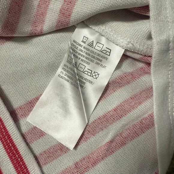 Susan Graver Weekend Striped Light Sweater Knit Cardiagn Size Small NWOT - Picture 6 of 6